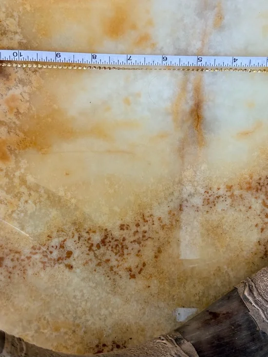 New 14K yellow gold Choker chain delicate good for Layering Necklace - Picture 5 of 6